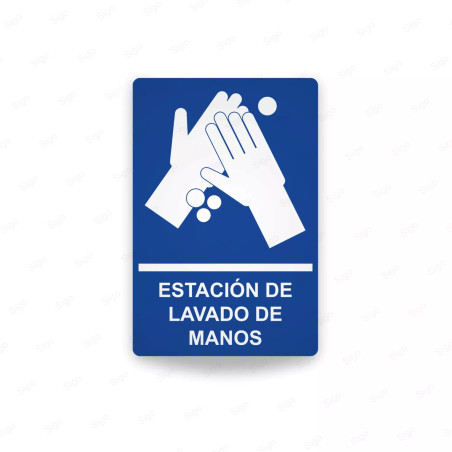 ‣ Rótulos Baños - Estación Lavado Manos... | SIGO