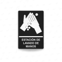 ‣ Rótulos Baños - Estación Lavado Manos... | SIGO