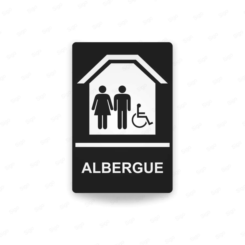 ‣ Rótulos para Baños - Albergue en Guatemala | SIGO