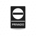 ‣ Rótulos Baños - Privado en Guatemala | SIGO