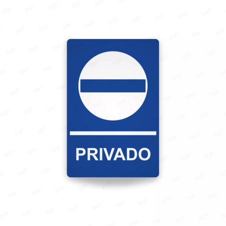 ‣ Rótulos Baños - Privado en Guatemala | SIGO
