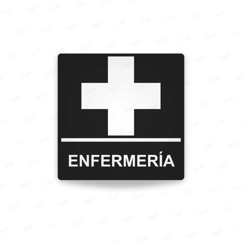 ‣ Rótulos Baños - Enfermería | SIGO