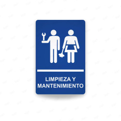 ‣ Rótulos Baños - Limpieza y Mant... | SIGO
