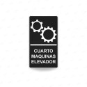 ‣ Rótulos Baños-Cuarto Máquinas Elevador... | SIGO