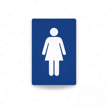 ‣ Rótulos Baños - Mujer Guatemala | SIGO