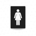 ‣ Rótulos Baños - Mujer Guatemala | SIGO