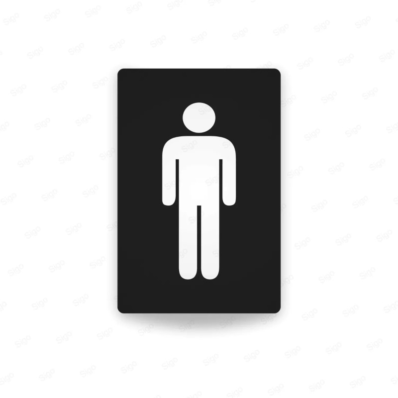 ‣ Rótulos Baños - Hombre, Señalética Guate... | SIGO