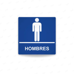 ‣ Rótulos Baños Hombres | Sigo