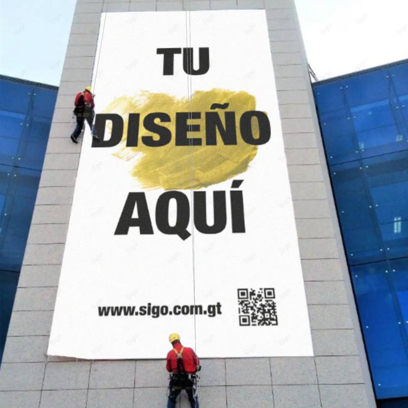 ‣ Lonas Colgantes para Edificio | Sigo