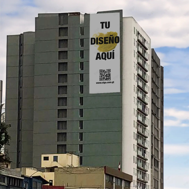‣ Lonas Colgantes para Edificio | Sigo