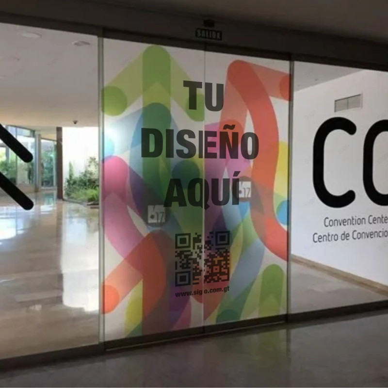 Viniles Sandblast Decorativos para Vidrio