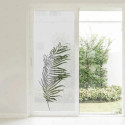 Sandblast aplicado en vidrio con decoración personalizada.