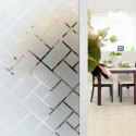 Sandblast aplicado en vidrio con decoración personalizada.