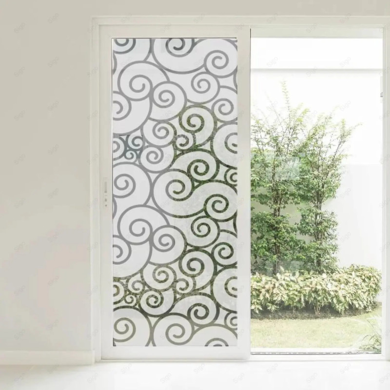 ▶︎ Sandblast Decorativo para Ventana - Caracoles