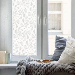 Sandblast impreso aplicado en vidrio con decoración personalizada.