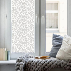 Sandblast impreso aplicado en vidrio con decoración personalizada.