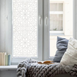 ▶︎ Sandblast Decorativo Impreso para Ventana - Patrón Mashrabiya