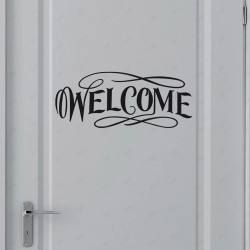 Vinil impreso aplicado en madera con decoración personalizada.