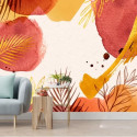 Vinil impreso aplicado en paredes con decoración personalizada.