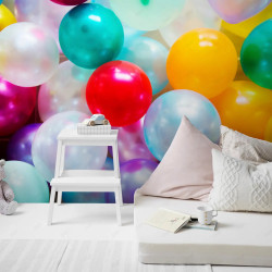 ‣ Mural Vinilo Globos Decorativo de Pared | SIGO
