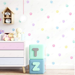 ‣ Vinilos Decorativos Troquelados - Puntos Colores | SIGO