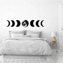 vinil impreso y troquelado aplicado en pared con decoración personalizada.