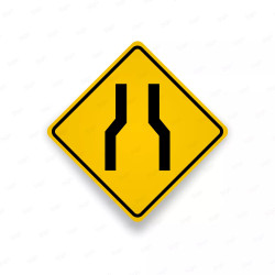 ‣ Rótulo Vial: Estrechamiento Simétrico... | SIGO