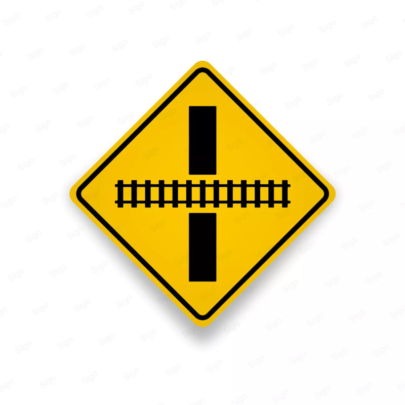 ‣ Rótulo Vial Cruce Férrea - Advertencia | SIGO