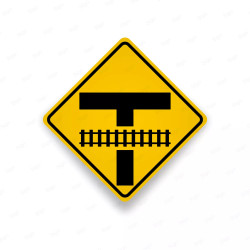 ‣ Rótulo Vial: Intersección Vial T y Ferrocarril | SIGO