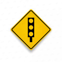 ‣ Rótulo Vial Advertencia - Semáforo... | SIGO