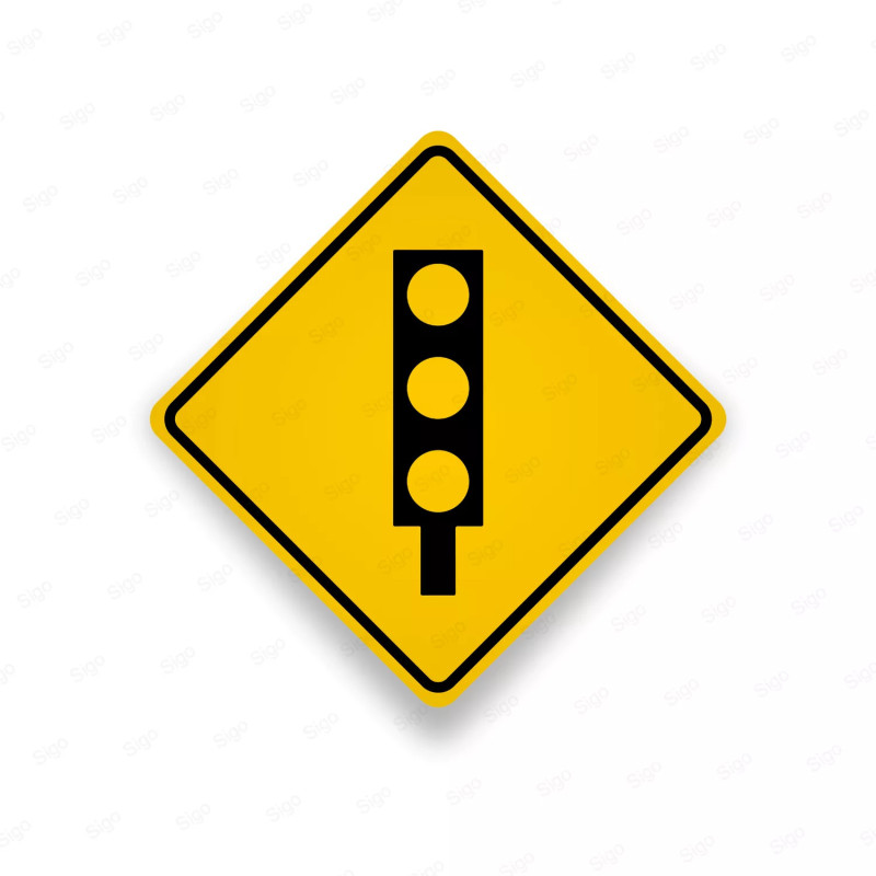 ‣ Rótulo Vial Advertencia - Semáforo... | SIGO
