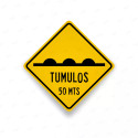 ‣ Rótulo Vial Advertencia - Tópe 50 mts... | SIGO