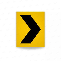 ‣ Rótulo Vial Chevron Derecha... | SIGO