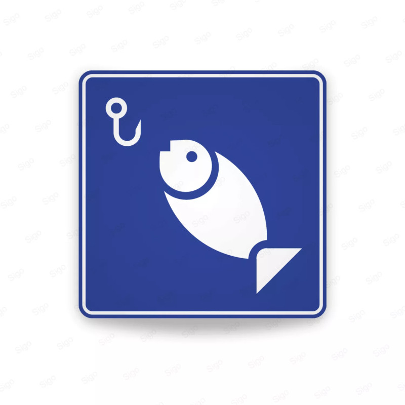 ‣ Rótulo Vial Turístico - Pesca... | SIGO