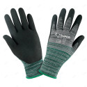 Guantes de Nylon Recubiertos de Nitrilo Arenoso, S, Truper, Protección de Manos