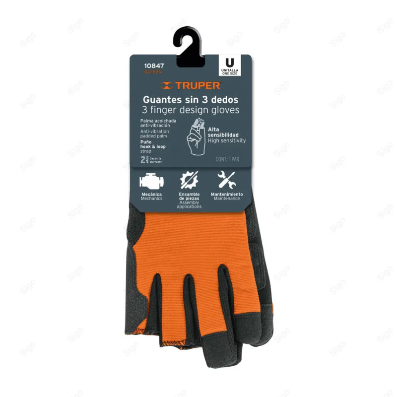 Guantes para Mecánico, Alta Sensibilidad, Protección de Manos