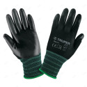 Guantes de Nylon Recubiertos de Nitrilo, S, Protección de Manos