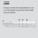 Guantes de Carnaza Corto, Usos Generales, Protección de Manos