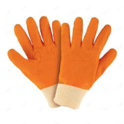 Guantes de Algodón Recubiertos de Látex, Unitalla, Protección de Manos