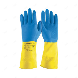 Guantes de Látex Reforzados para Limpieza, G, Protección de Manos