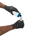 Guantes de Nylon Recubiertos de Nitrilo Arenoso, G, Protección de Manos