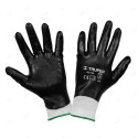 Guantes de Poliéster con Recubrimiento de Nitrilo, G, Protección de Manos