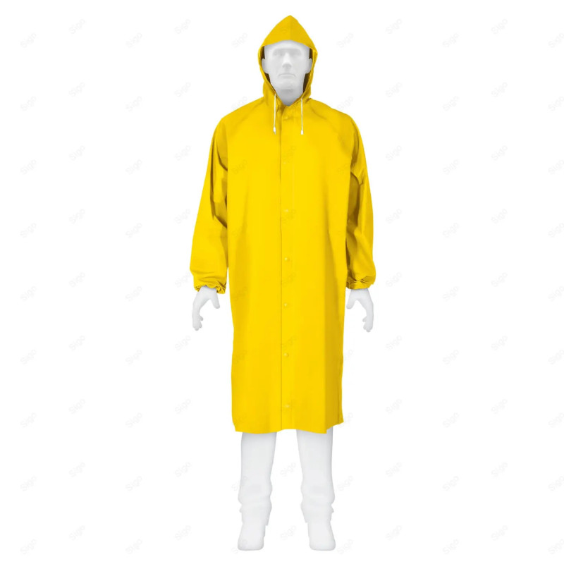 Gabardina Impermeable Triple Capa, 0.35 mm, S, Ropa Impermeable
