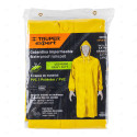 Gabardina Impermeable Triple Capa, 0.35 mm, S, Ropa Impermeable