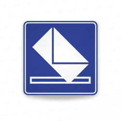 ‣ Rótulo Vial De Servicio - Correo | Cod. SIS -  40 | Sigo