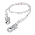 Cable de posicionamiento con 2 ganchos, 1.5 m, Protección Contra Caídas