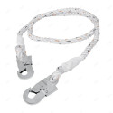 Cable de posicionamiento con 2 ganchos, 2 m, Protección Contra Caídas