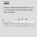 Guantes de Látex para Limpieza, Múltiples Tallas, Equipo de Protección y Seguridad Industrial