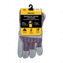 Guantes de Carnaza y Loneta, Unitalla, Equipo de Protección y Seguridad Industrial