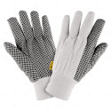 Guantes de Algodón con Puntos PVC en Palma, Unitalla, Equipo de Protección y Seguridad Industrial